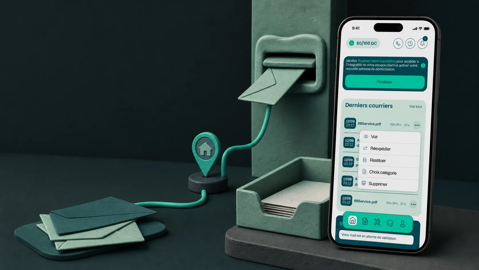 Mise en scène de l’application IdomYou