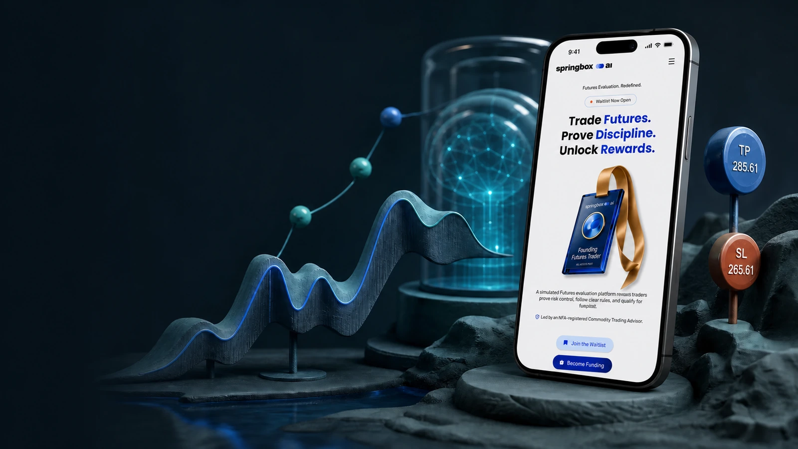 Mise en scène de l’application Springbox.ai